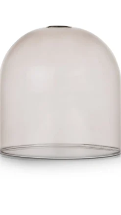 COCOmaison Skylar verre D22cm - Noir / anthracite Clearance