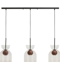 COCOmaison Skylar verre D22cm - Noir / anthracite Clearance