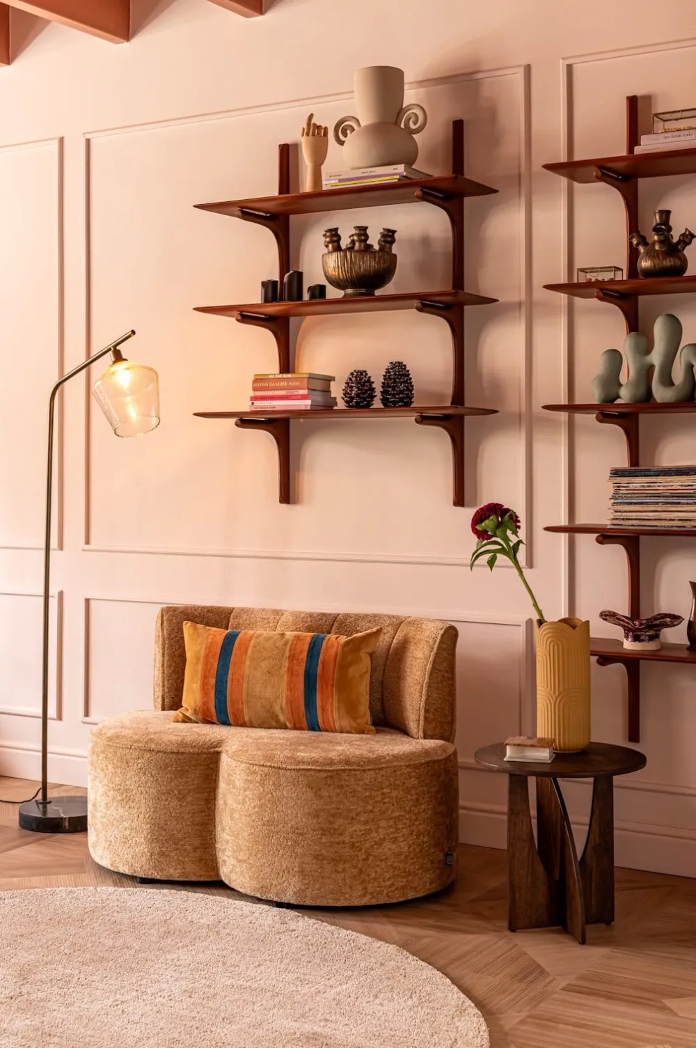 COCOmaison Soy table basse H45cm - Brun Outlet