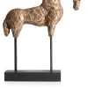 COCOmaison Stallion figurine H35cm - Or Clearance
