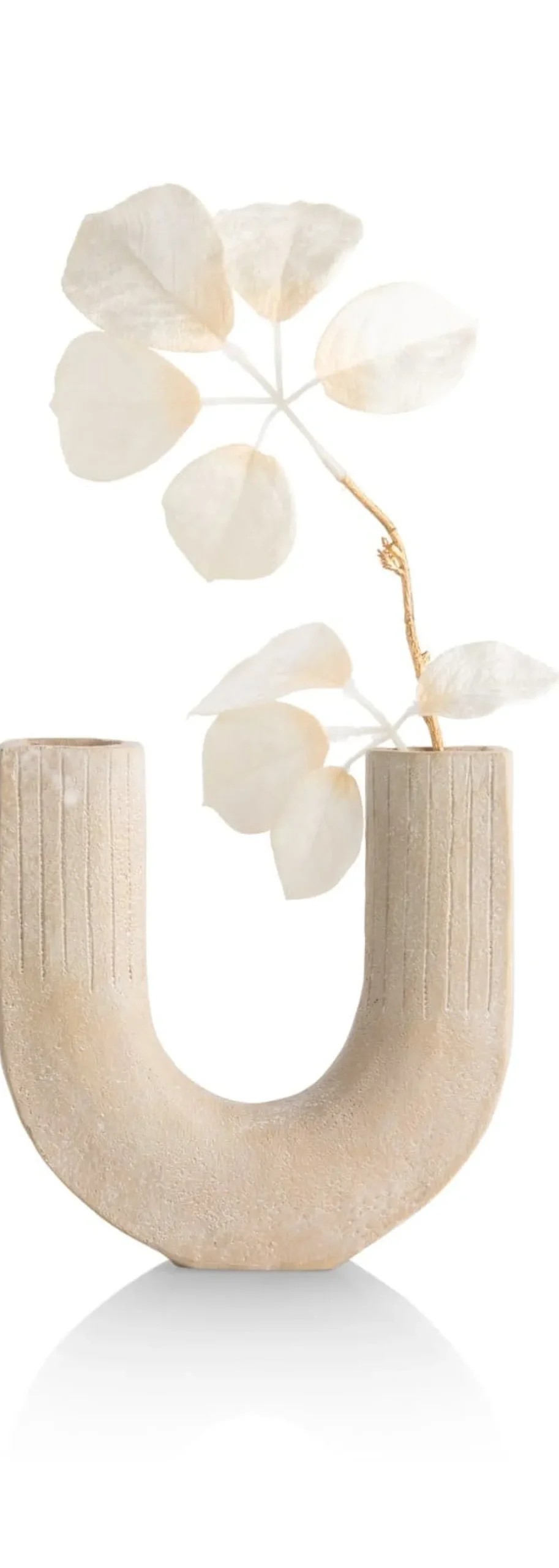 COCOmaison Suze vase H16cm - Beige Discount