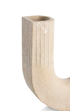 COCOmaison Suze vase H16cm - Beige Discount