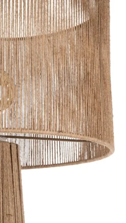 COCOmaison Tali lampe de table 1*E27 H57cm - natural Discount