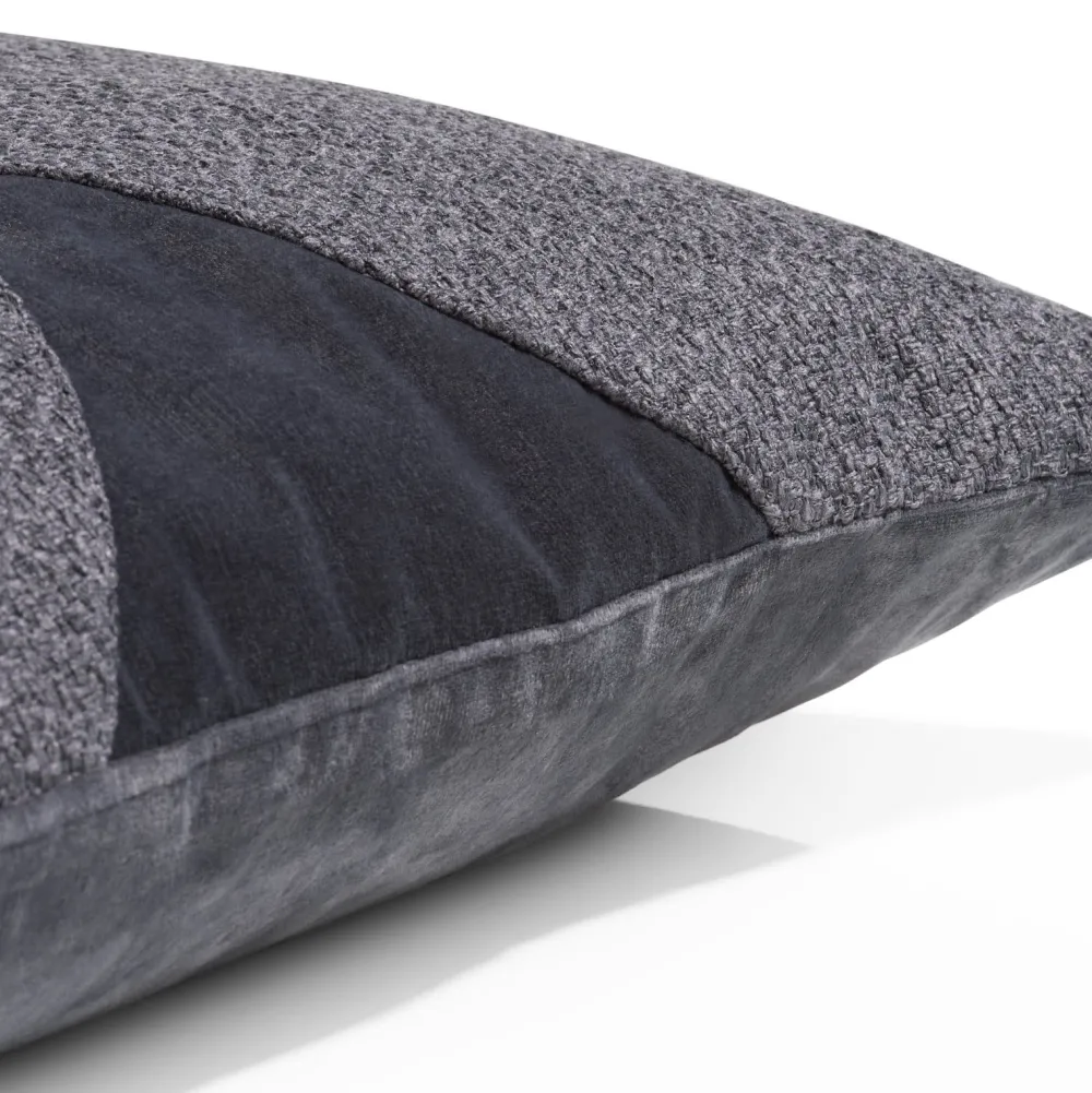 COCOmaison Timeless - Aria coussin 45x45cm - Anthracite Outlet