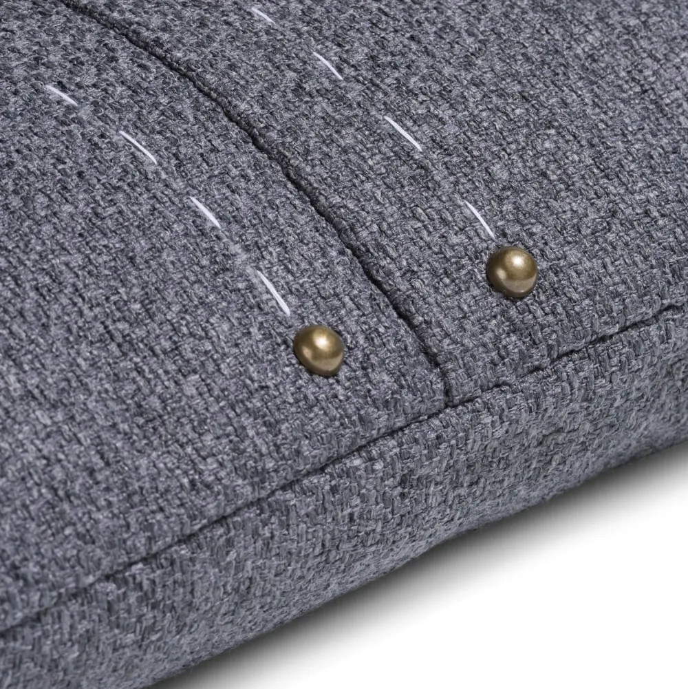 COCOmaison Timeless - Avery coussin 50x50cm - Anthracite