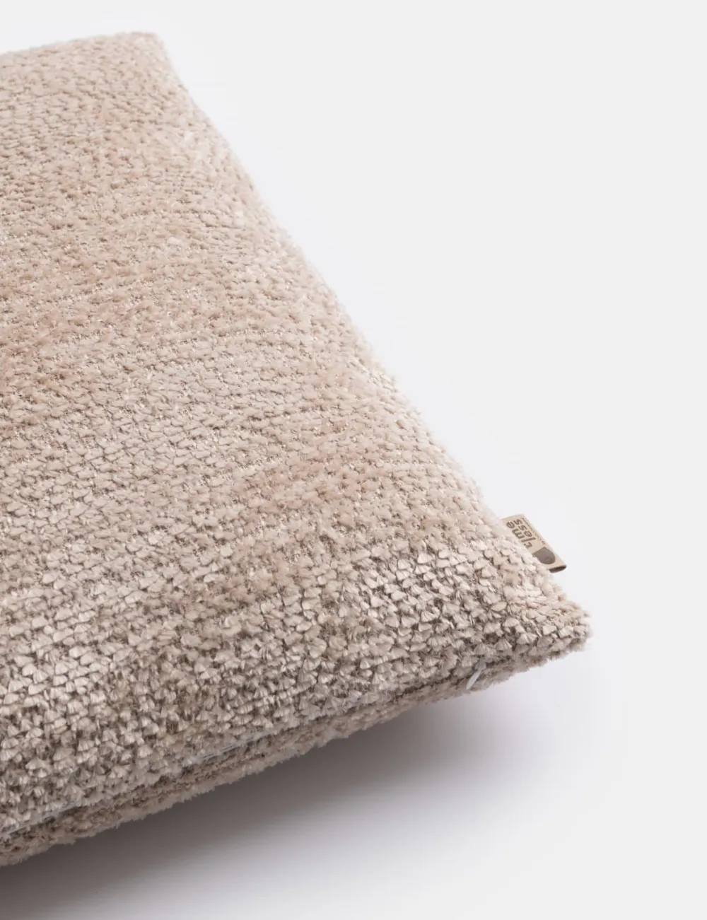 COCOmaison Timeless - Clint coussin 60x60cm - beige Outlet