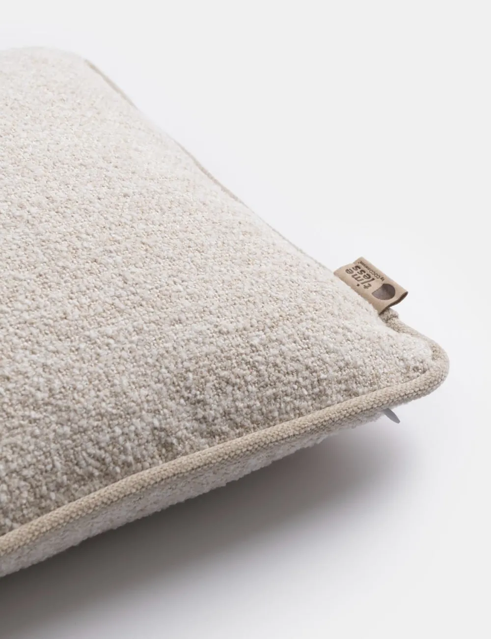 COCOmaison Timeless - Cody coussin 43x43cm - beige