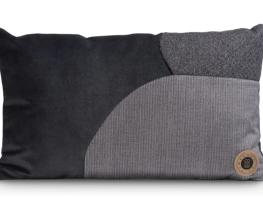 COCOmaison Timeless - Scarlett coussin 30x50cm - Anthracite Best