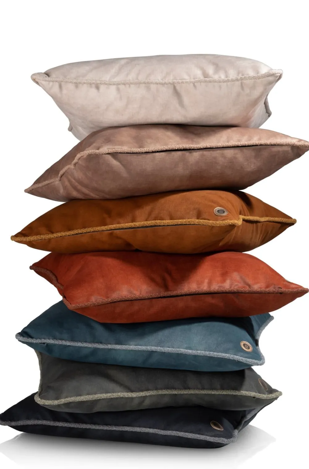 COCOmaison Timeless - Sean coussin 60x60cm - Anthracite