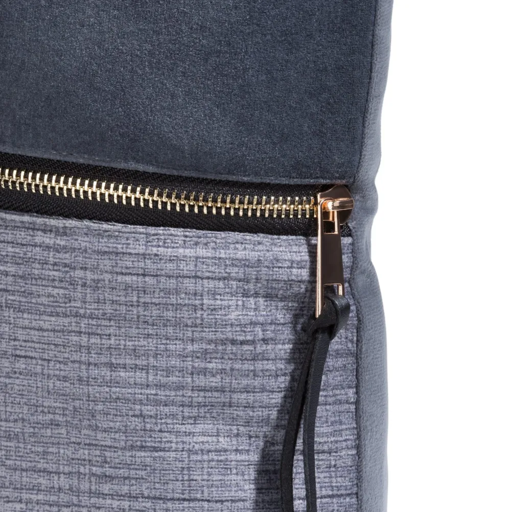 COCOmaison Timeless - Sofia coussin 45x45cm - Anthracite Best