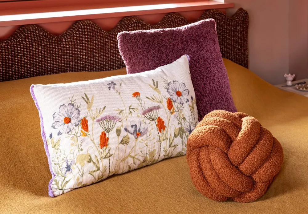 COCOmaison Twisted coussin 30x30cm - cuivre Clearance