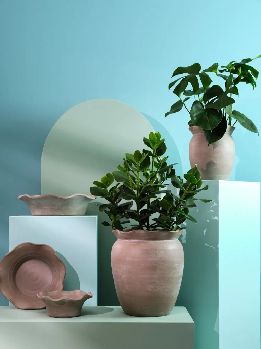 COCOmaison Wave pot H40cm - Beige Online