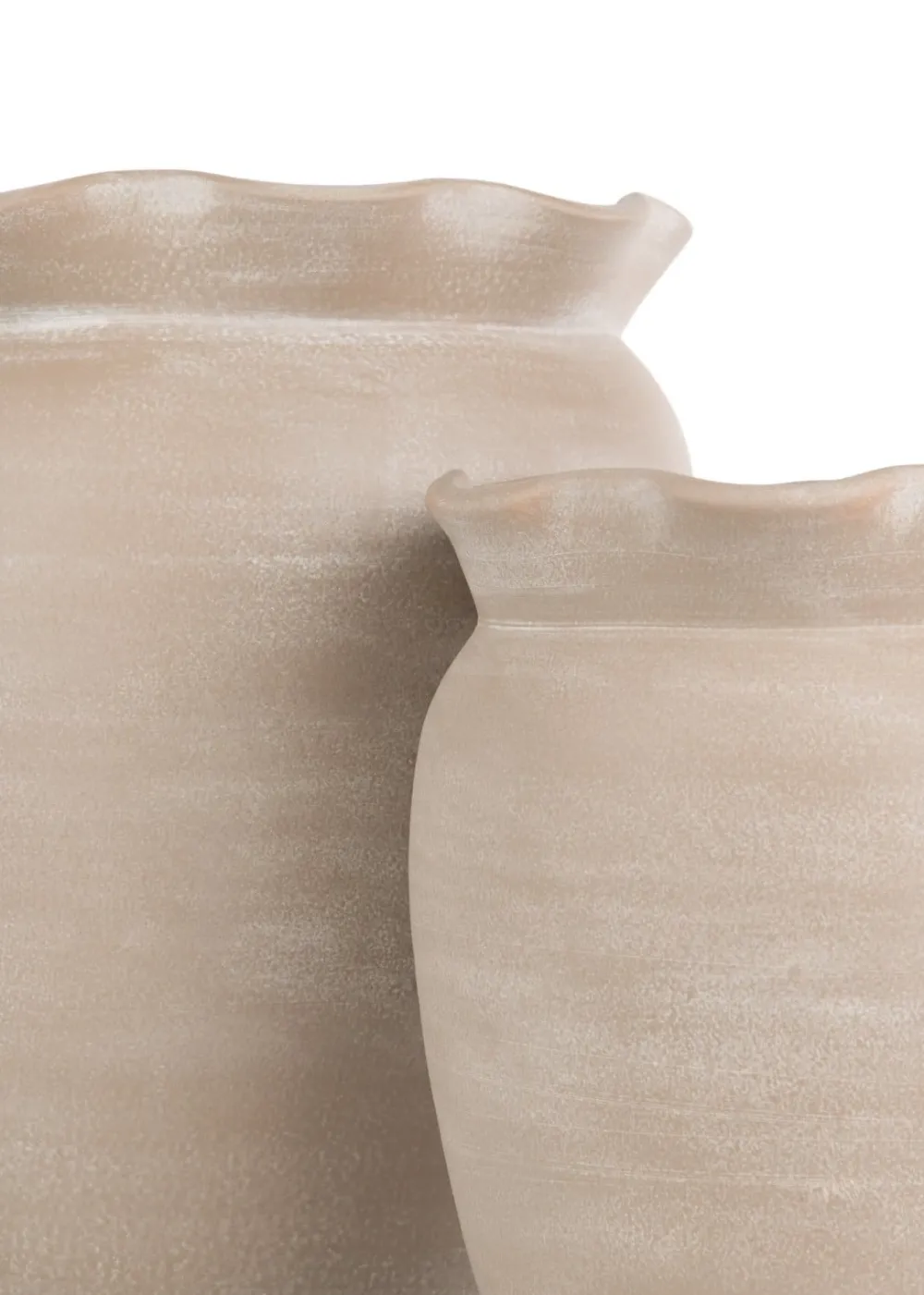 COCOmaison Wave pot H40cm - Beige Online