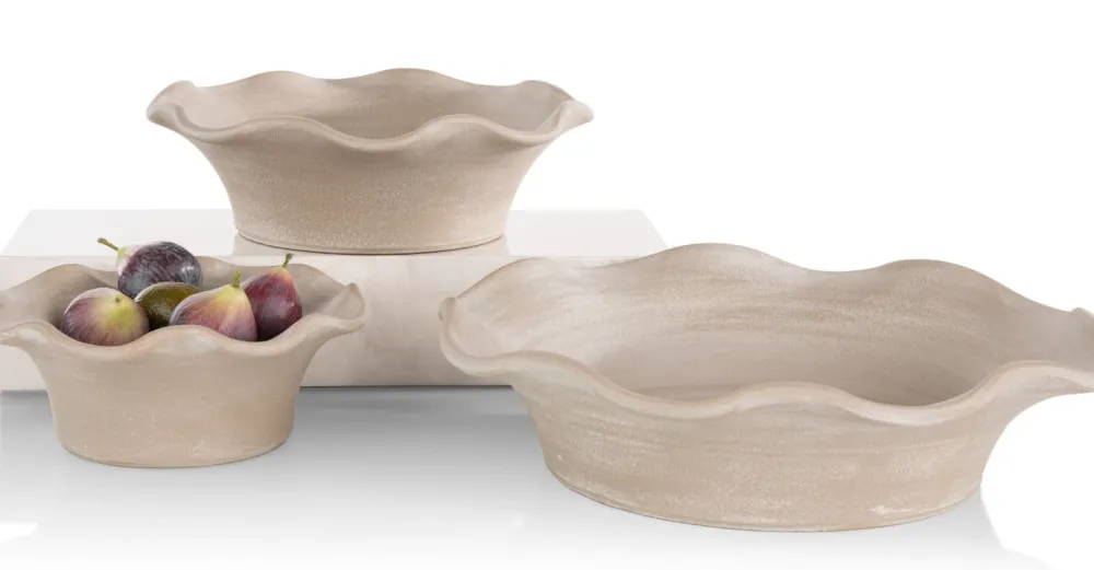 COCOmaison Wave saladier D45cm - Beige Online