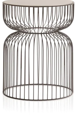 COCOmaison Zina table d'appoint H45cm - Taupe Best