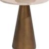 COCOmaison Zita table d'appoint H43cm - Couleur creme Hot