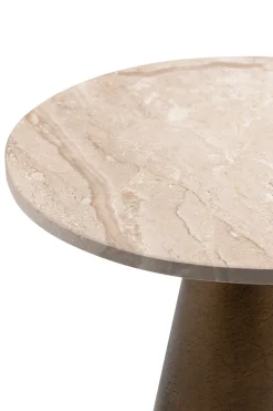 COCOmaison Zita table d'appoint H43cm - Couleur creme Hot