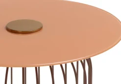 COCOmaison Zora table d'appoint H51,5cm - Orange Outlet
