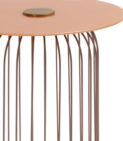 COCOmaison Zora table d'appoint H51,5cm - Orange Outlet
