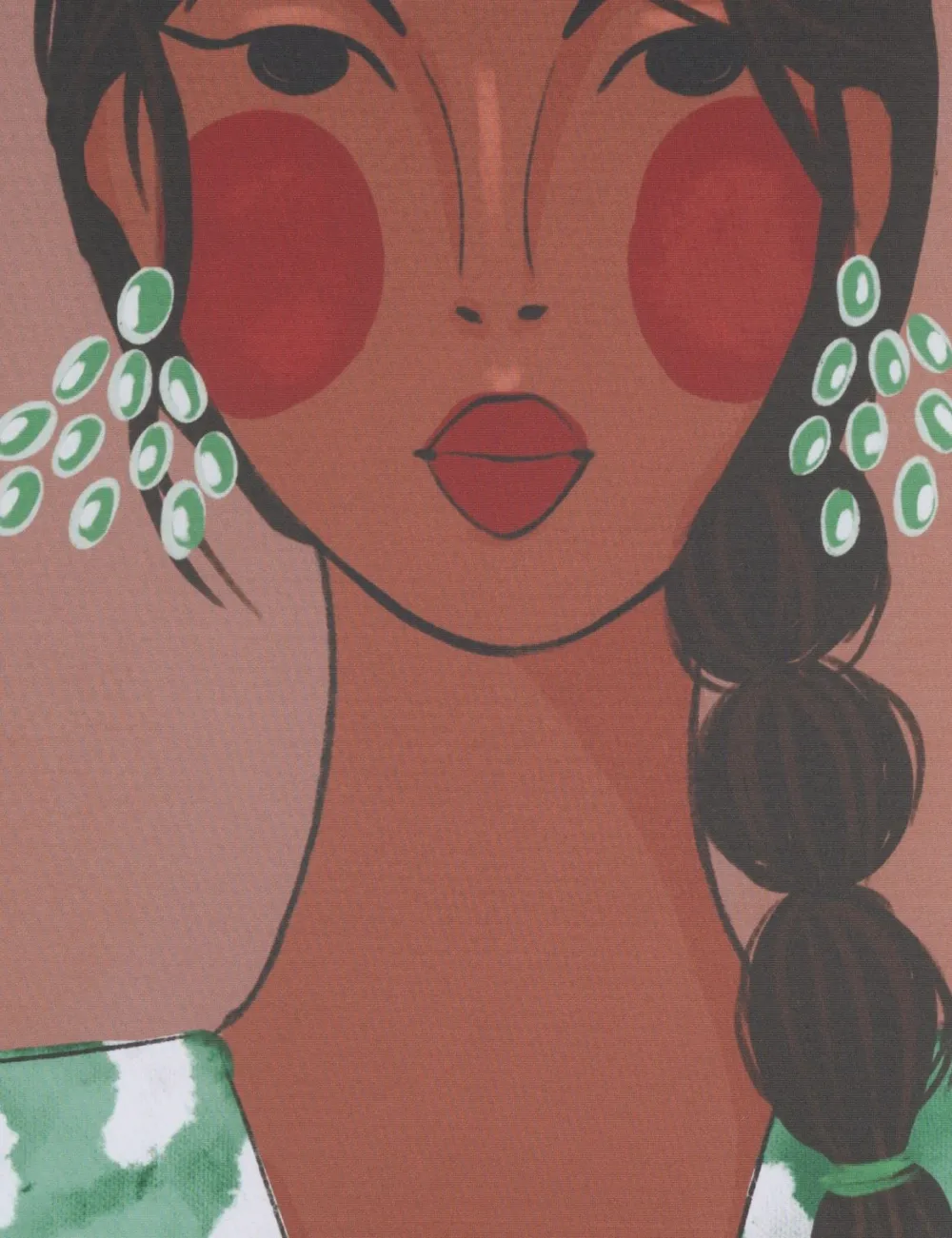 COCOmaison Zorra tableau - 70x100cm Discount